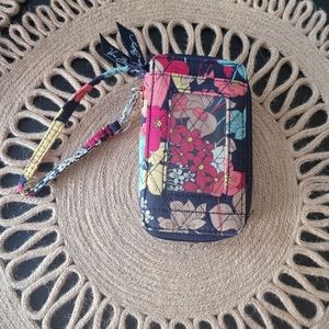Vera Bradley Wristlet with ID Slot
